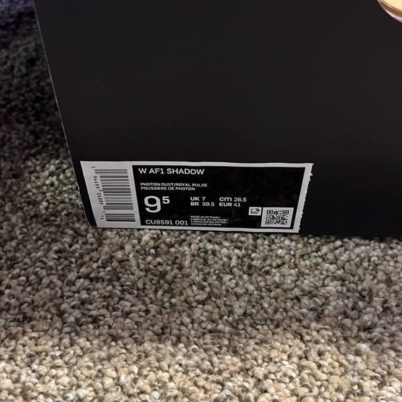 Wmns Air Force 1 Shadow 'Crimson Tint Volt' - Picture 3 of 4